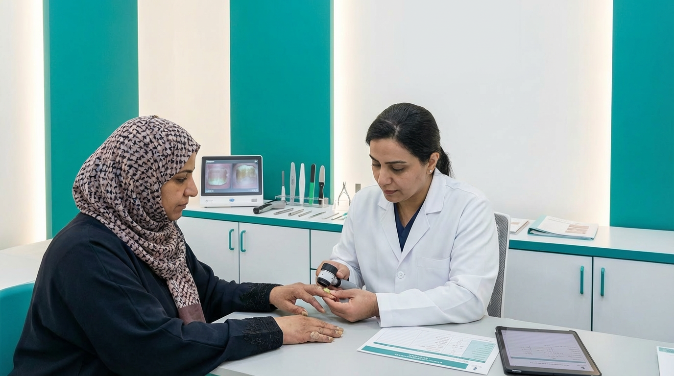 Nail Disorders Dermatology Female Doctor