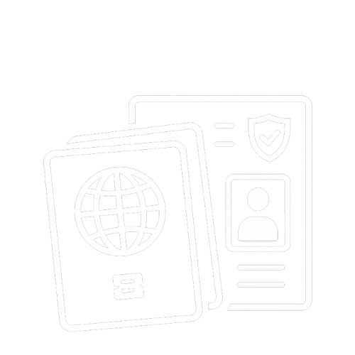 Copies of Passport and visa